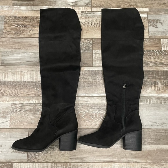 bp Shoes - BP Nordstrom Luke Over The Knee Boot 6.5
Black Faux Suede